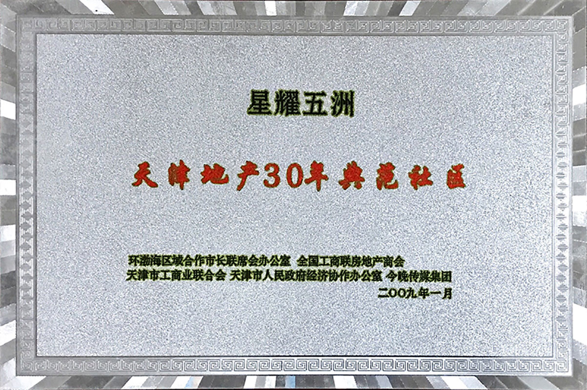 2009天津地产30年典范社区 (2)